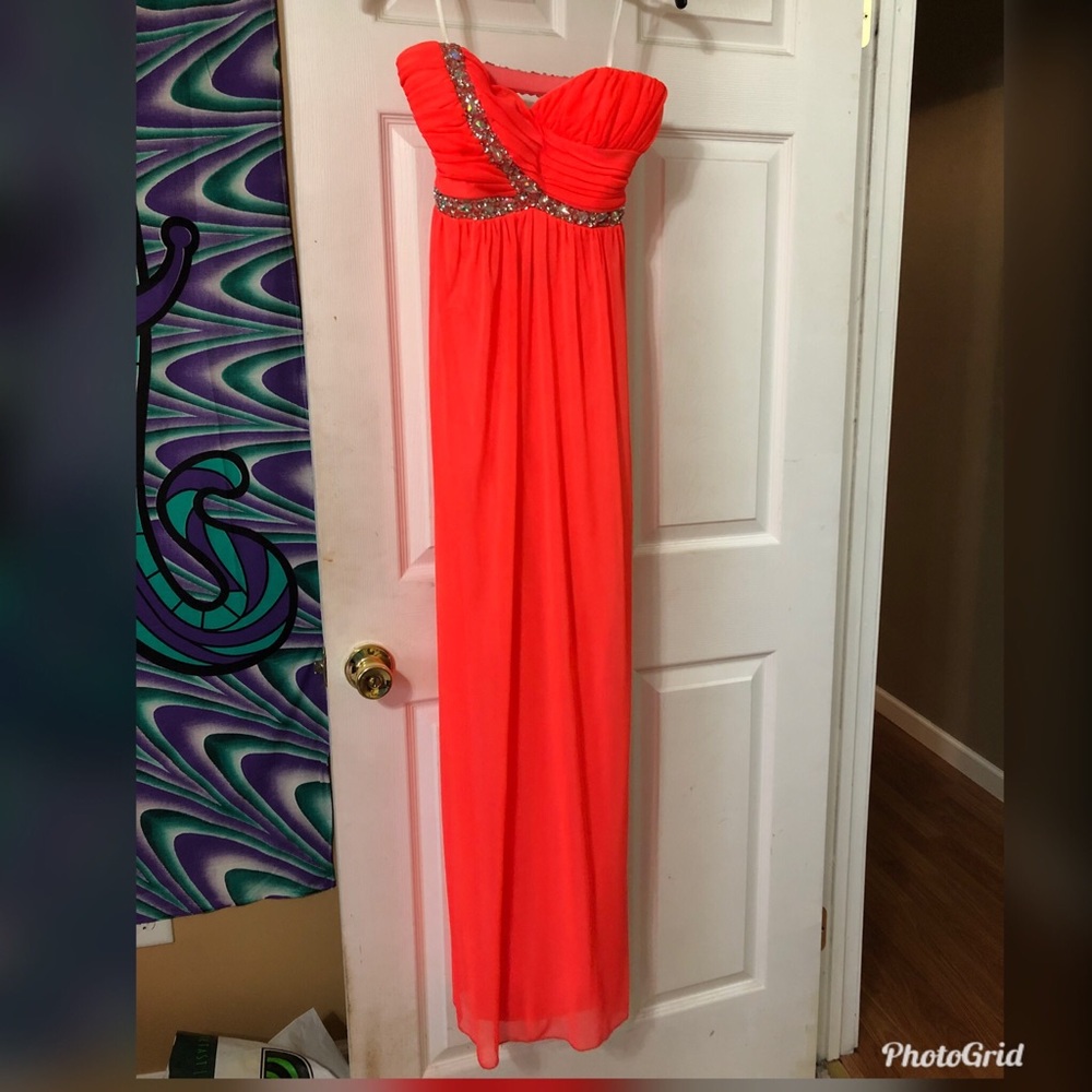Coral Prom Dress